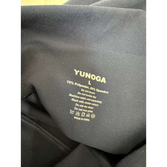 NWOT Women's Soft Navy Blue High Waist Leggings Large - Picture 8 of 8